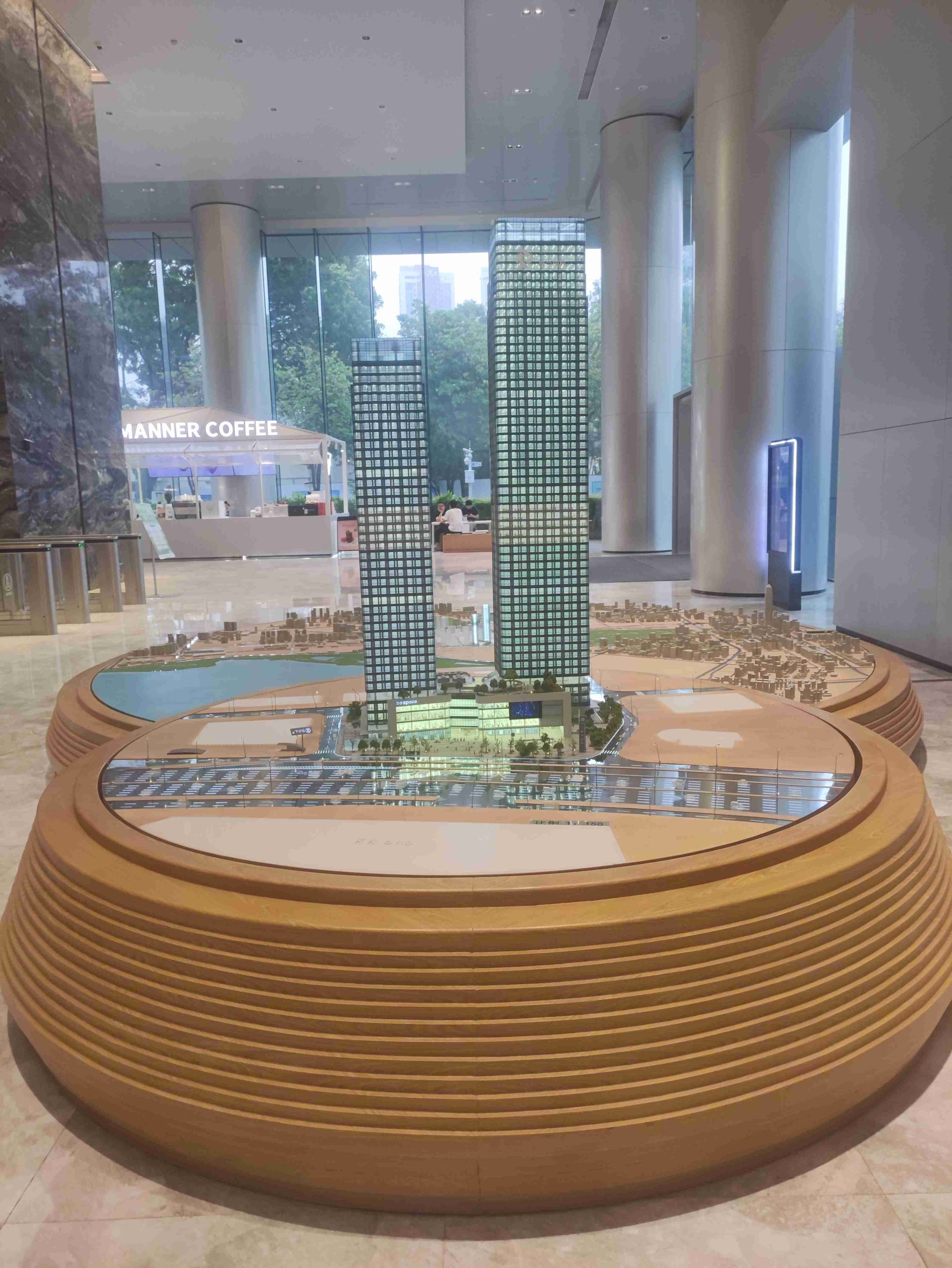 Office buildings, towers 1：100