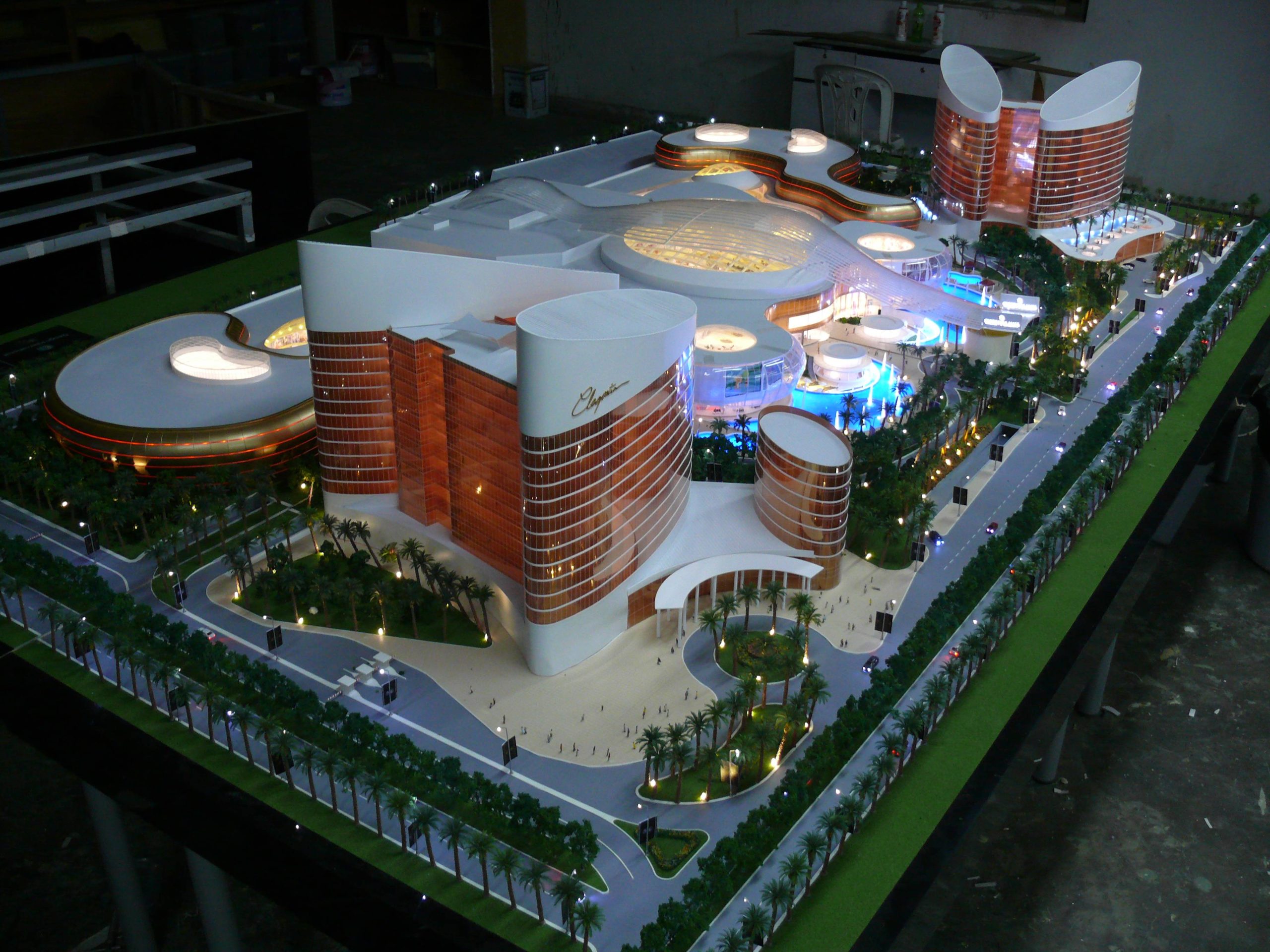 Cleopatra Mall Egypt Scale 1:200